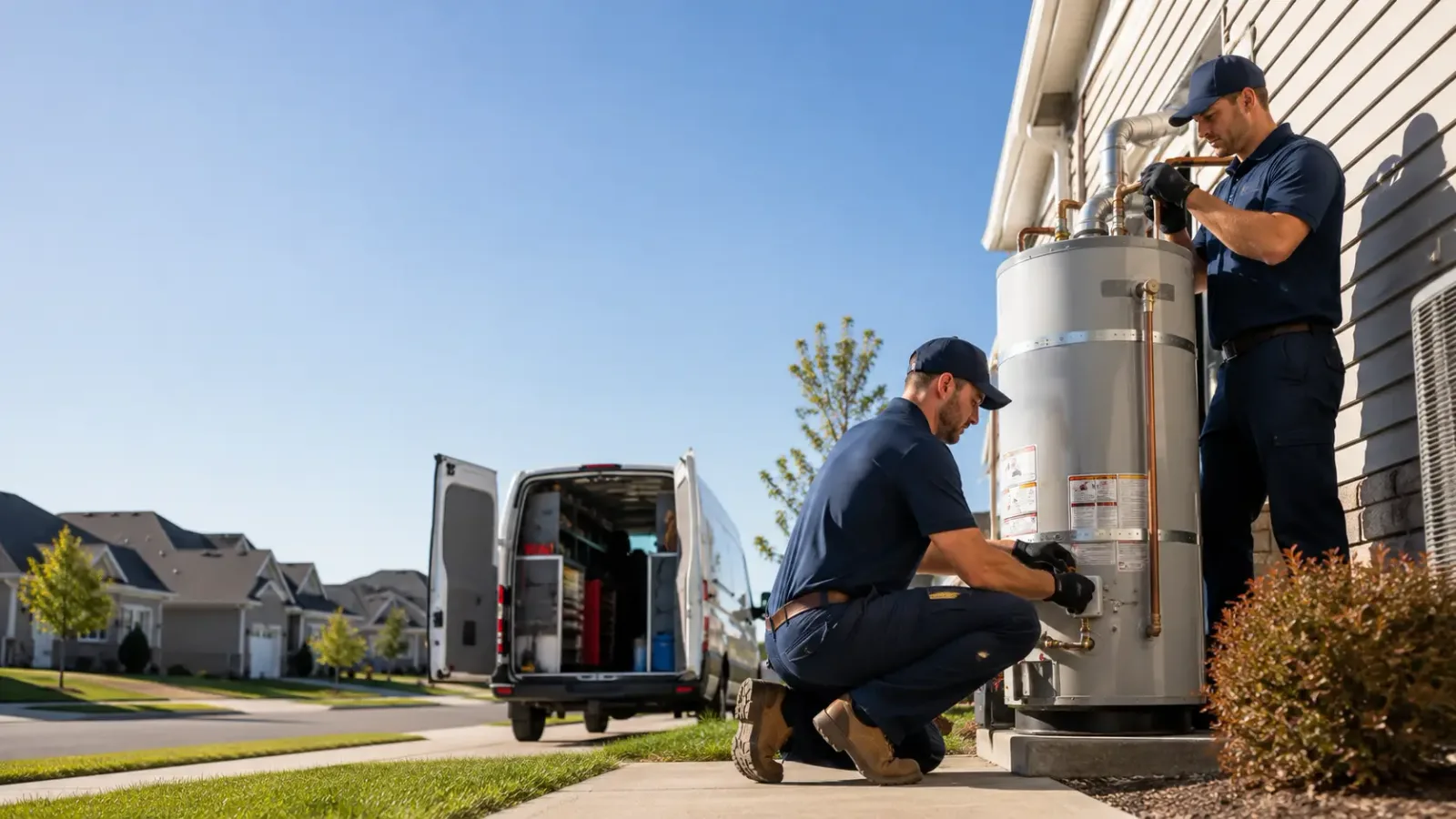 Water Heater Installation in Mount Orab, OH